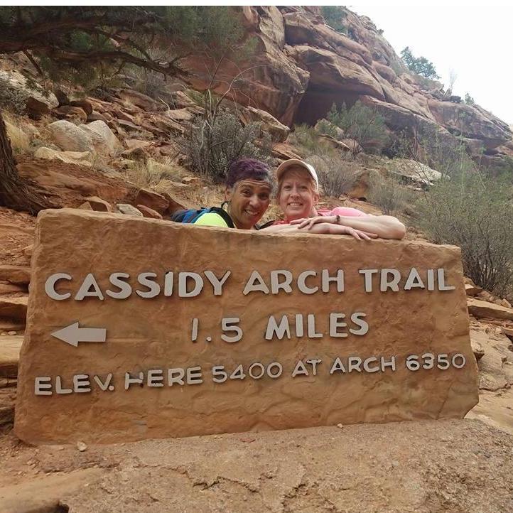 Hiking in beautiful Utah was an adventure!