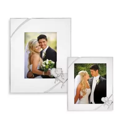 Lenox® True Love 5-Inch x 7-Inch Silver Plated Frame