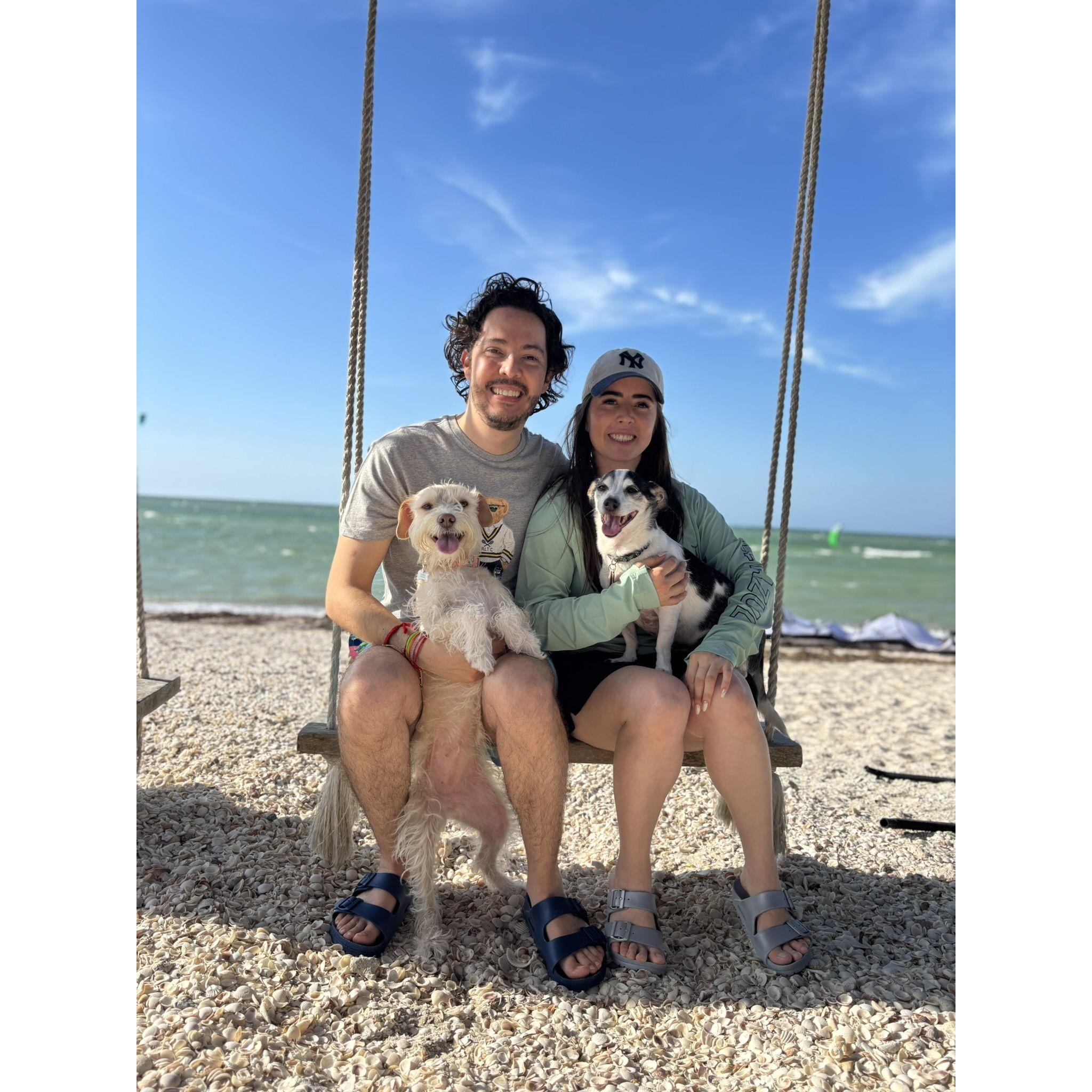 Our Family; Salty Hair, Sandy Paws, Happy Hearts!