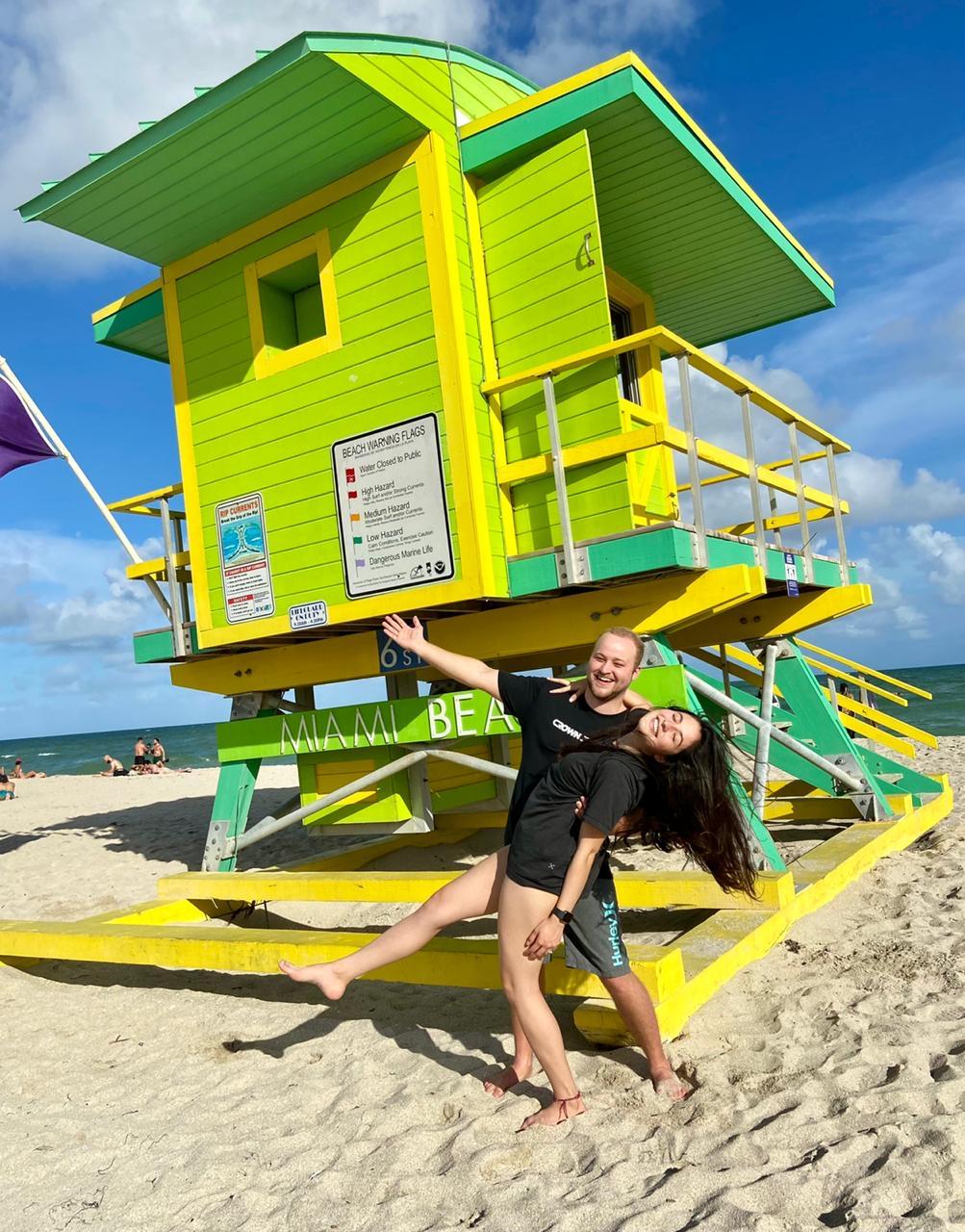 Let’s go to Miami! First trip together ❤️