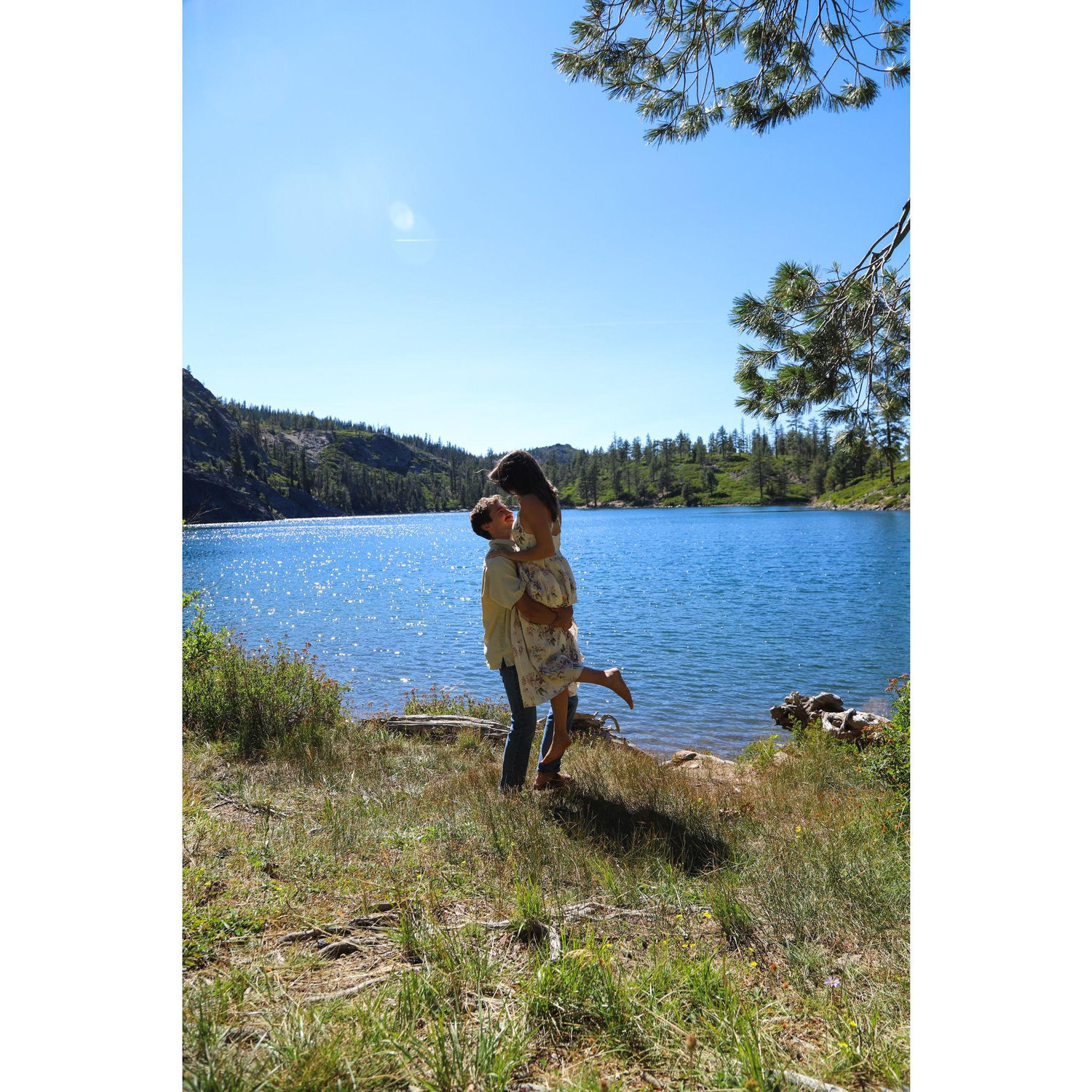 Kangaroo Lake! We spent most off days we had together here during our summers at JH, so it was the perfect opportunity to propose!