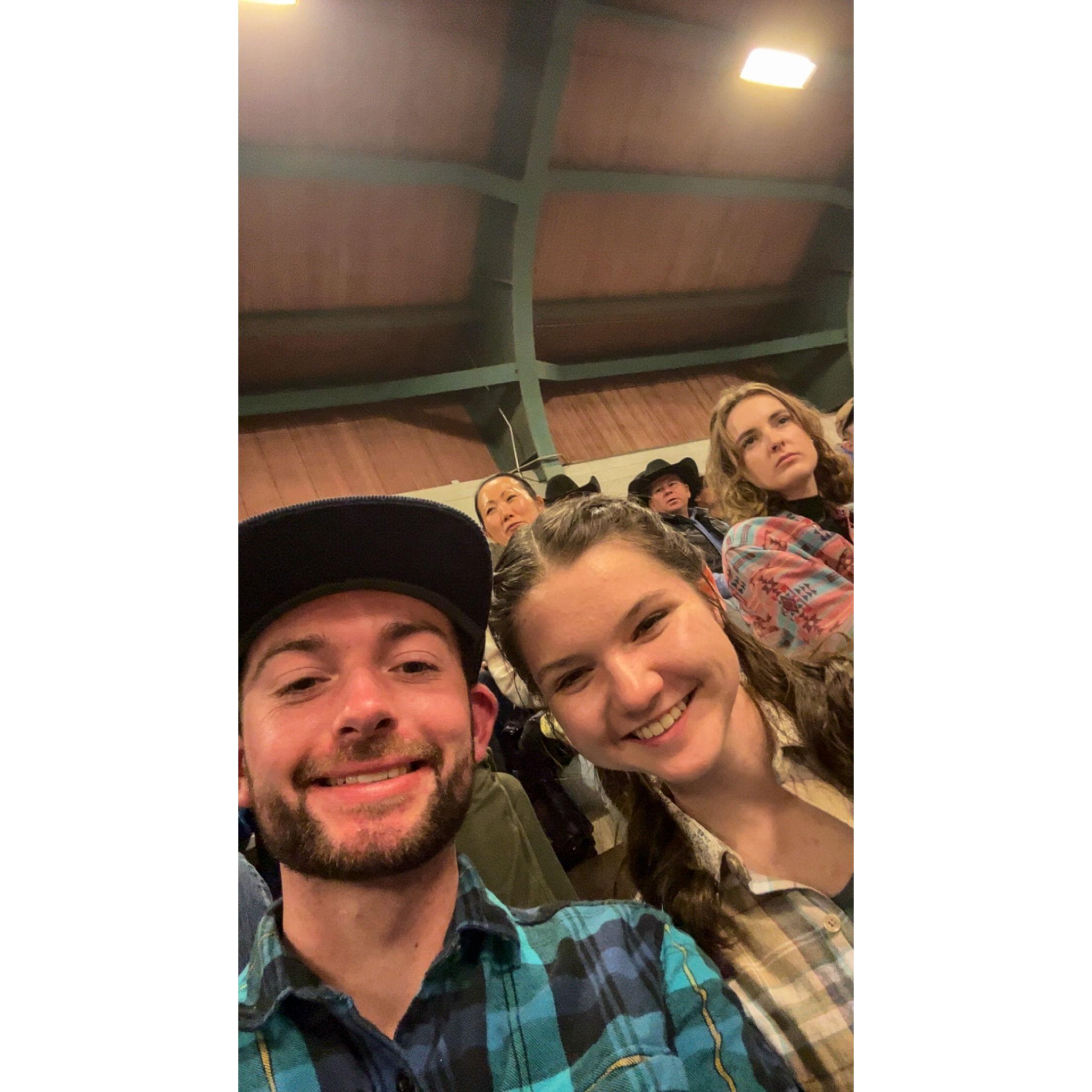 Jeb's first rodeo!