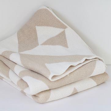 West Elm Cotton Throw - Reverse