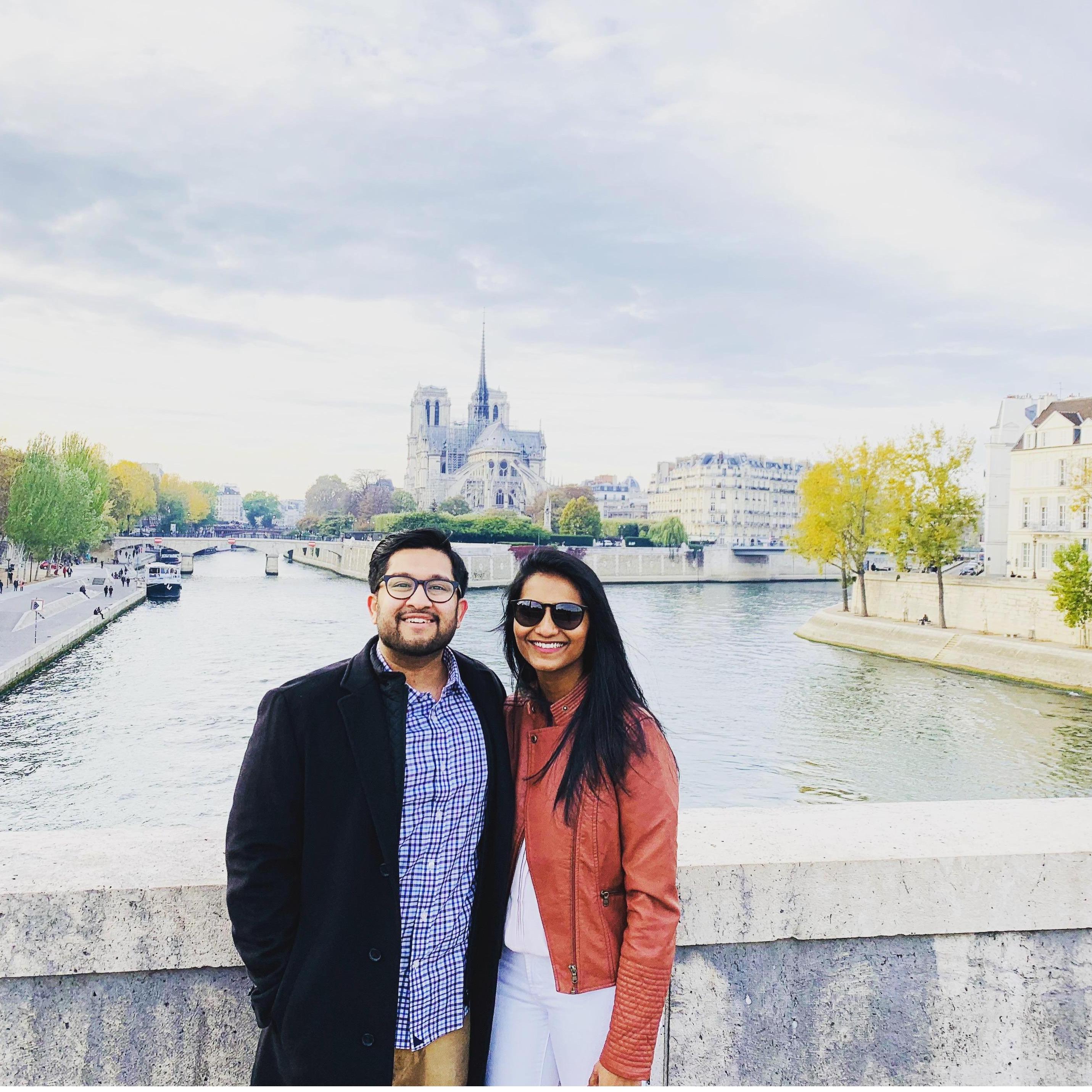 Hanging out on the Seine river!