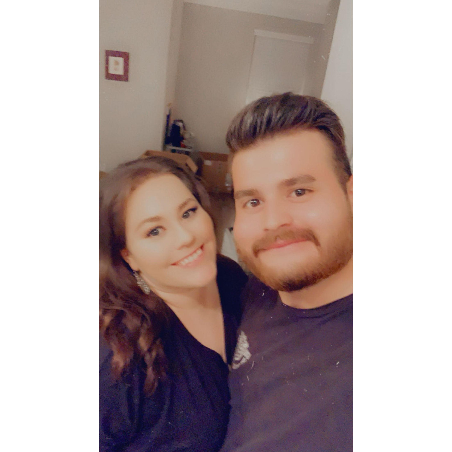 One of our first photos together.