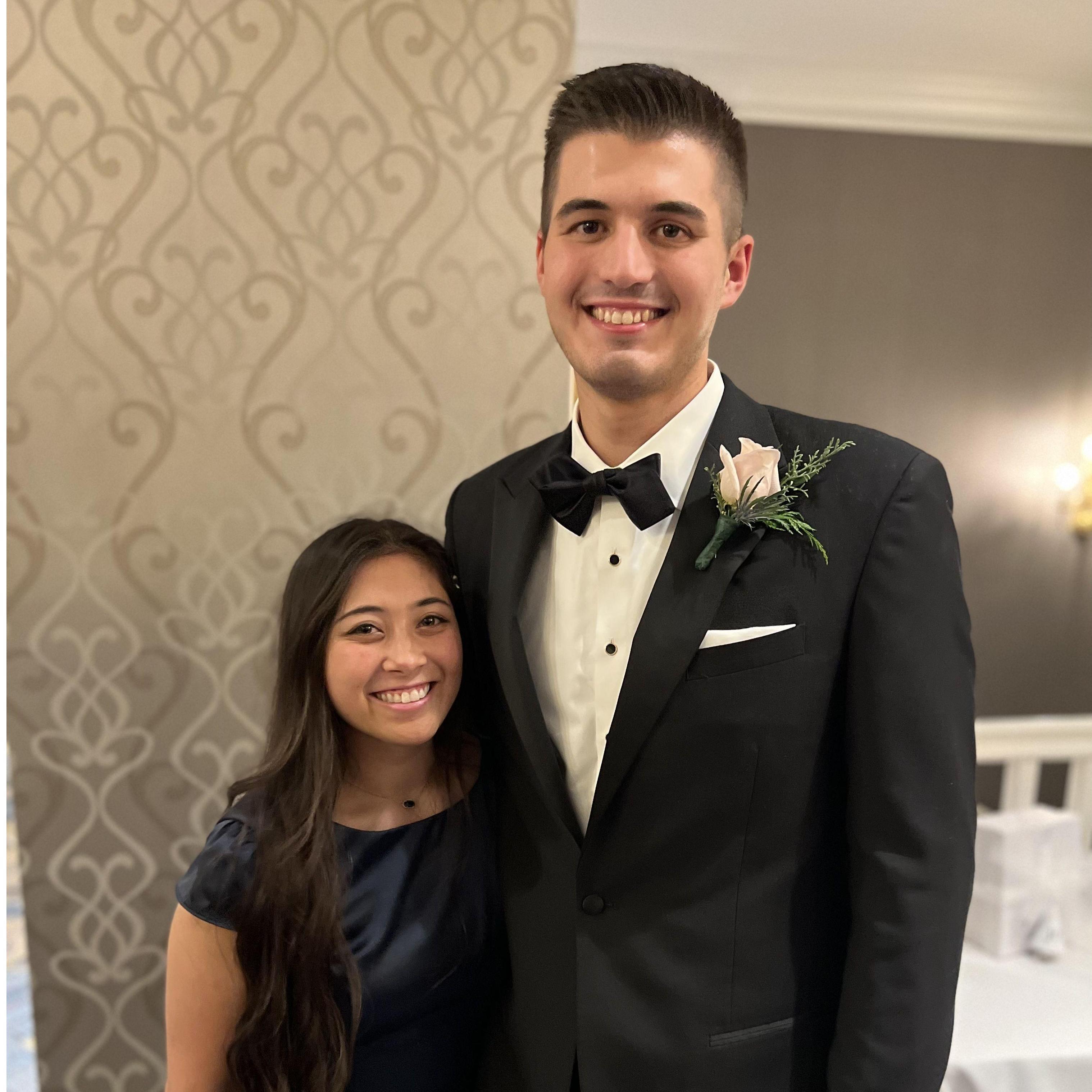 December 11, 2021 - Andi (Bridesmaid) and Cullen's (Groomsman) Wedding