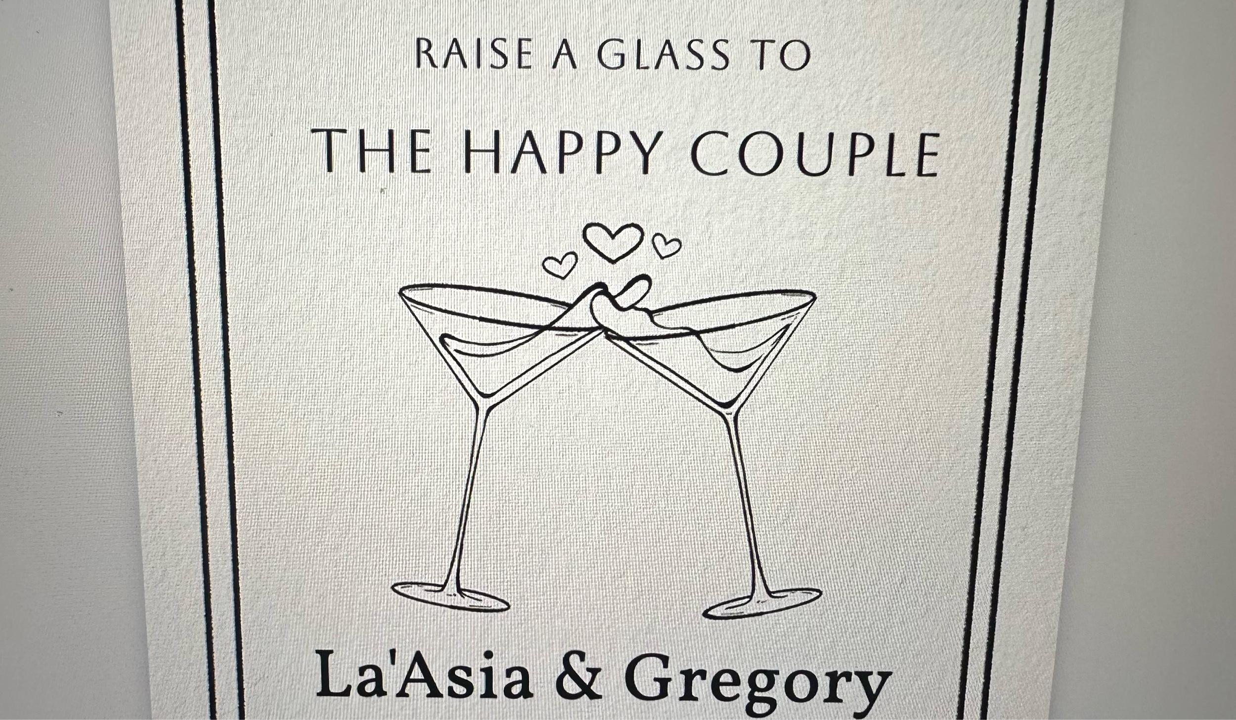 The Wedding Website of La'Asia Byrd and Gregory Johnson Jr