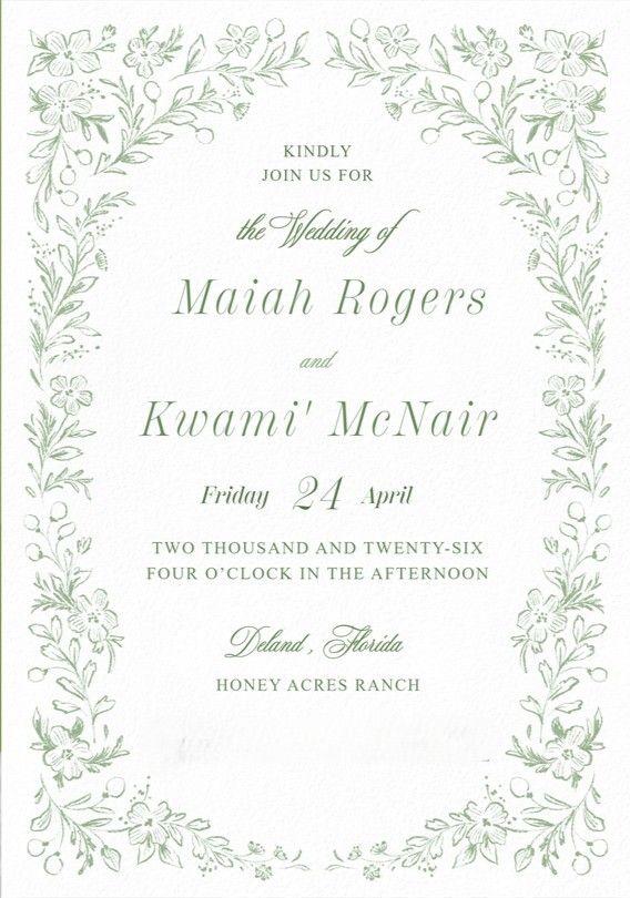 The Wedding Website of Maiah Rogers and Kwami’ McNair