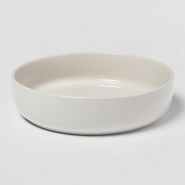 76oz Stoneware Avesta Serving Bowl Light Gray - Project 62™