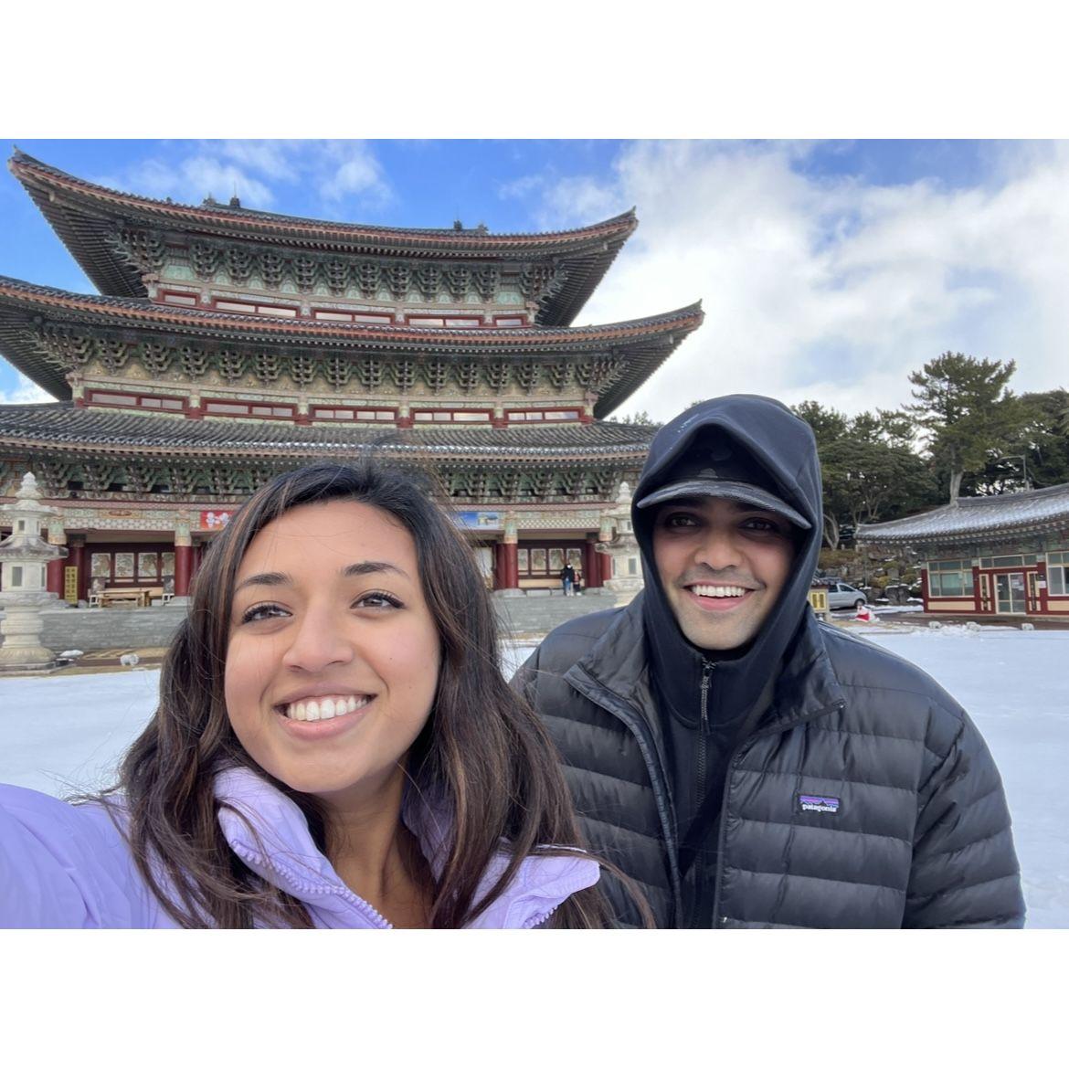 Trip to South Korea - we got stuck on Jeju Island because of the snow!