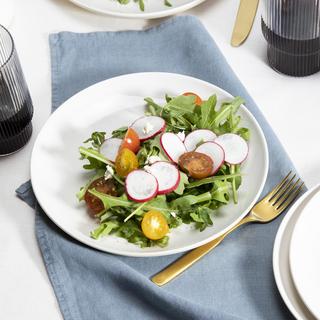 Shell Bisque Salad Plate, Set of 4
