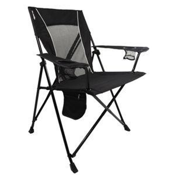 Kijaro Dual Lock Chair - Black