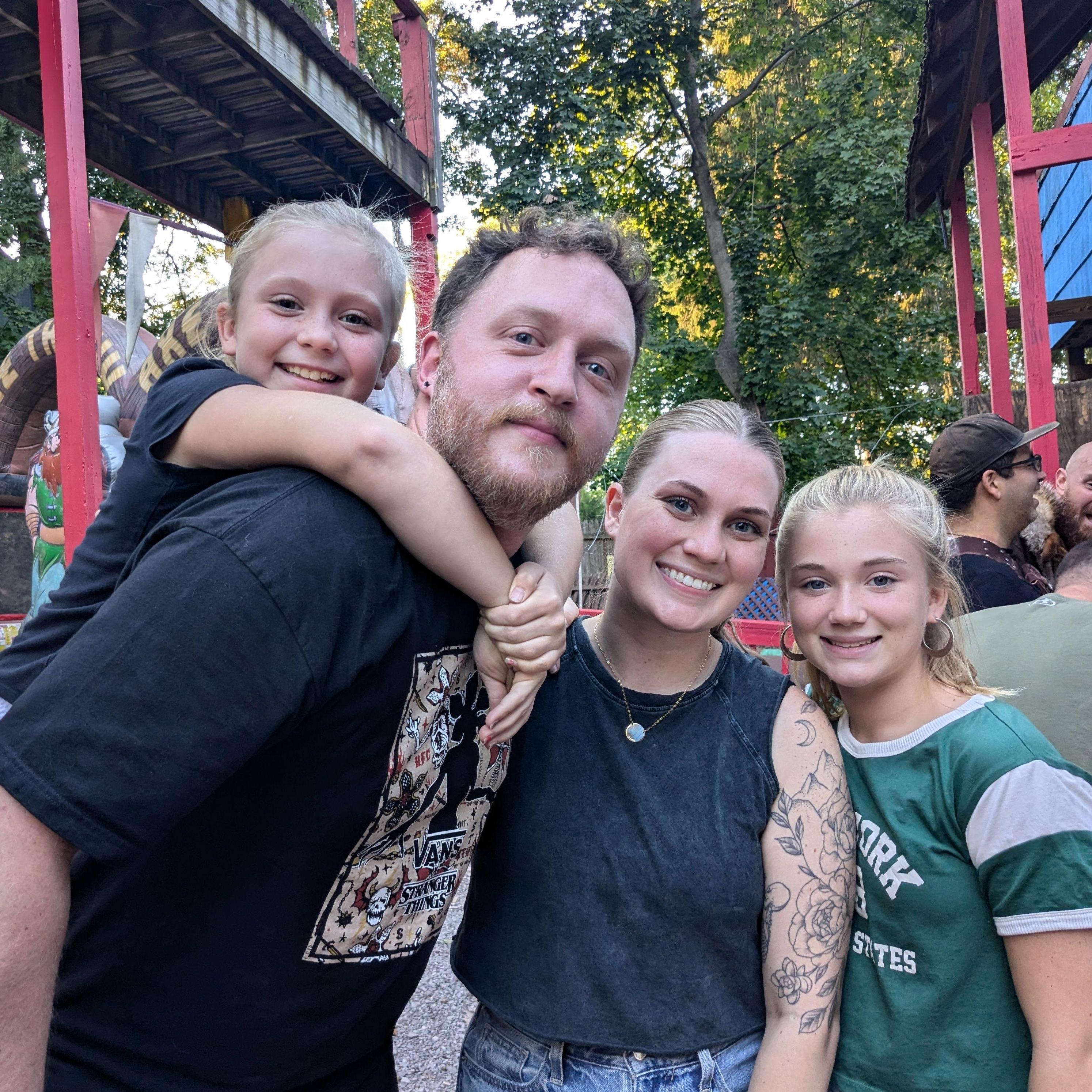 Ren Faire with Keely and Evie 2024