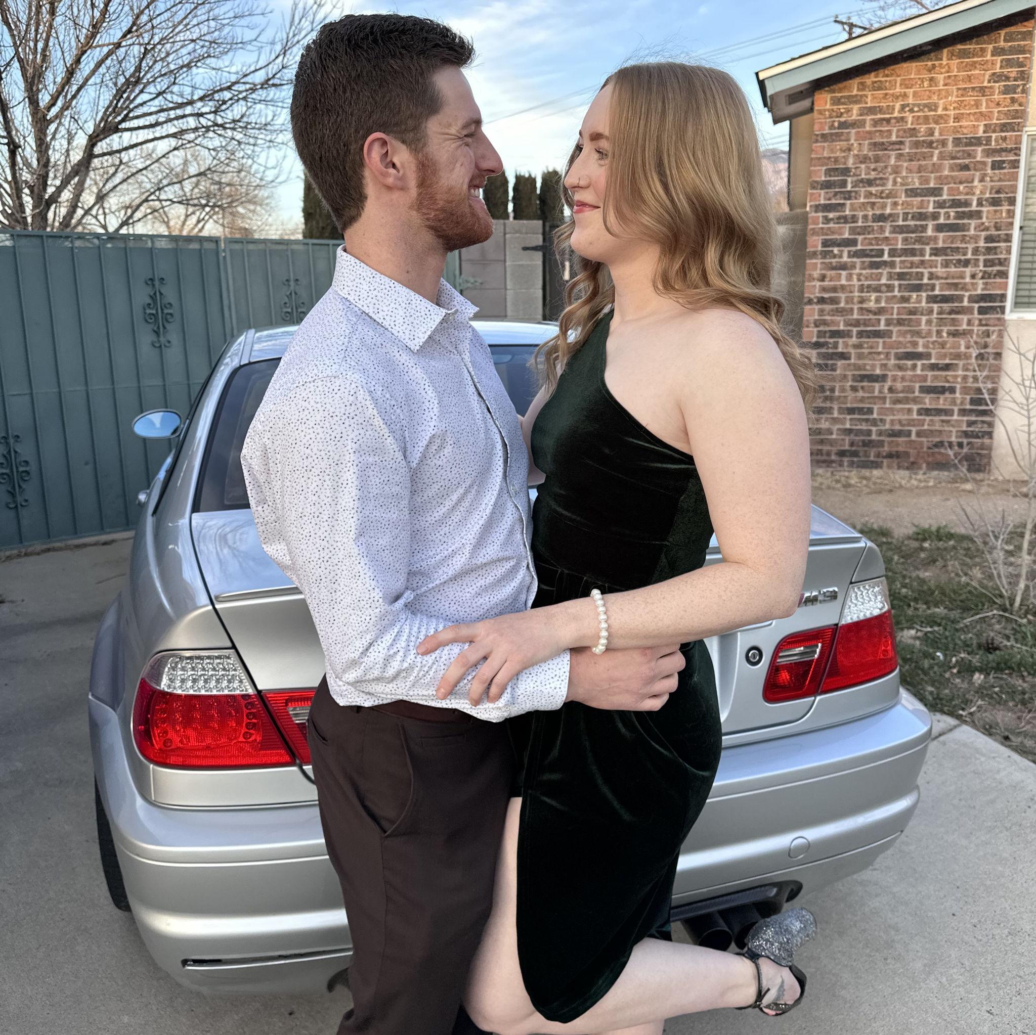 Our 1-year dating anniversary (February 2023). We went to Level 5 for dinner and exchanged cards :)