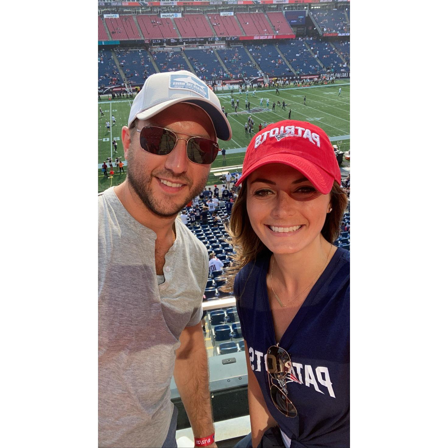 Patriots Opening Game