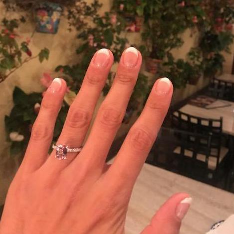 I said yes on the night of our proposal. 10-19-2019