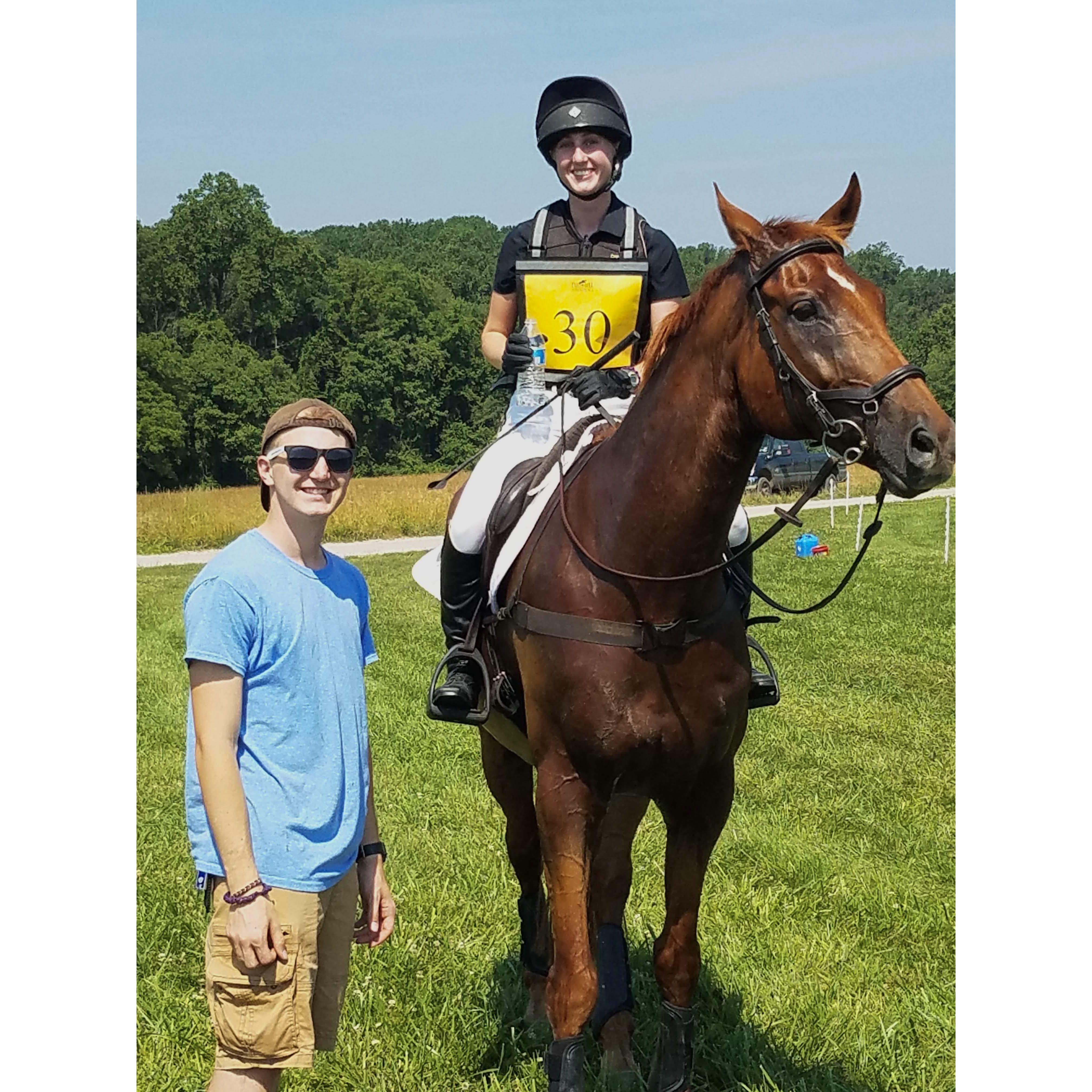 George is the best horse show groom