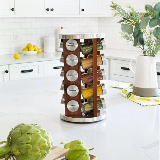 Orii 20 Jar Revolving Spice Rack