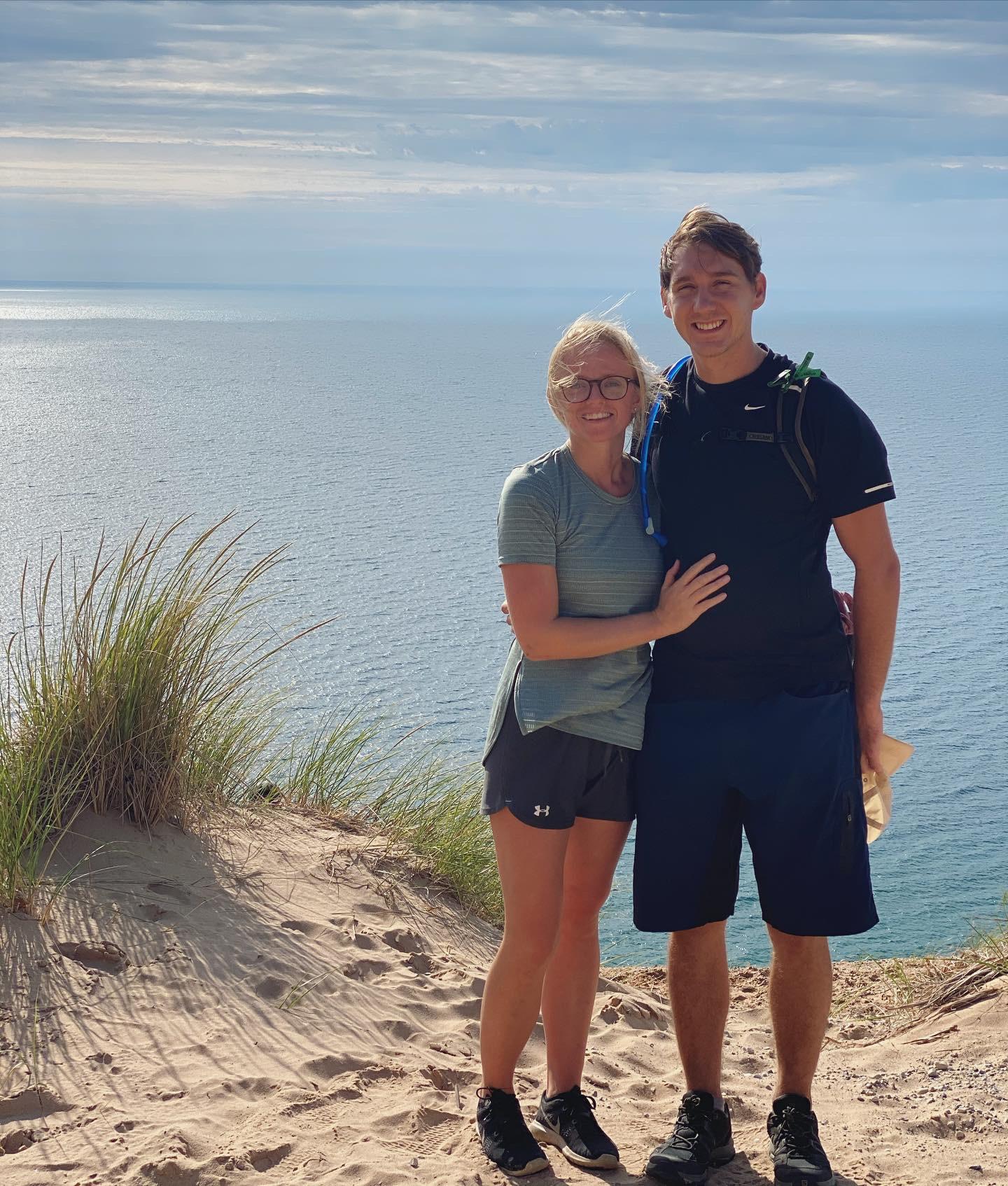 Our first vacation together in 2020.