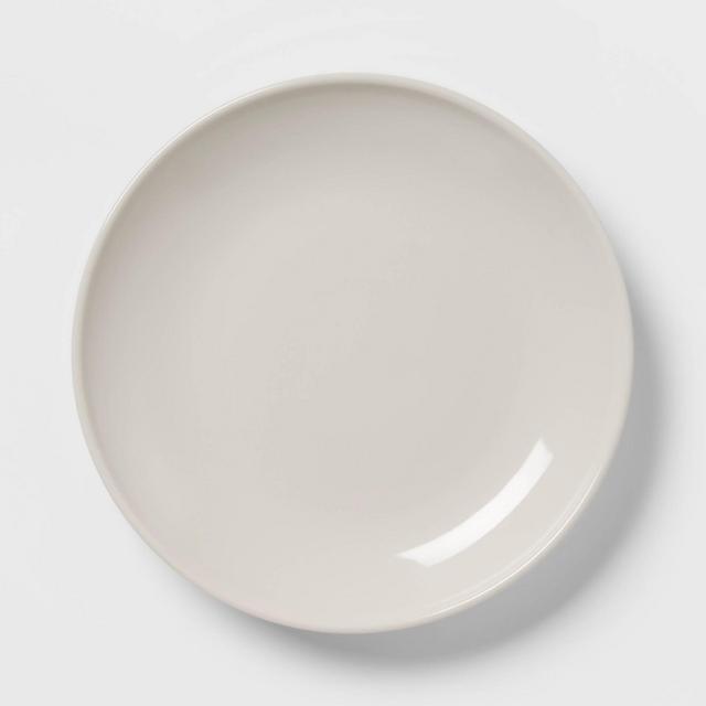 10.1" Stoneware Avesta Dinner Plate Gray - Project 62™