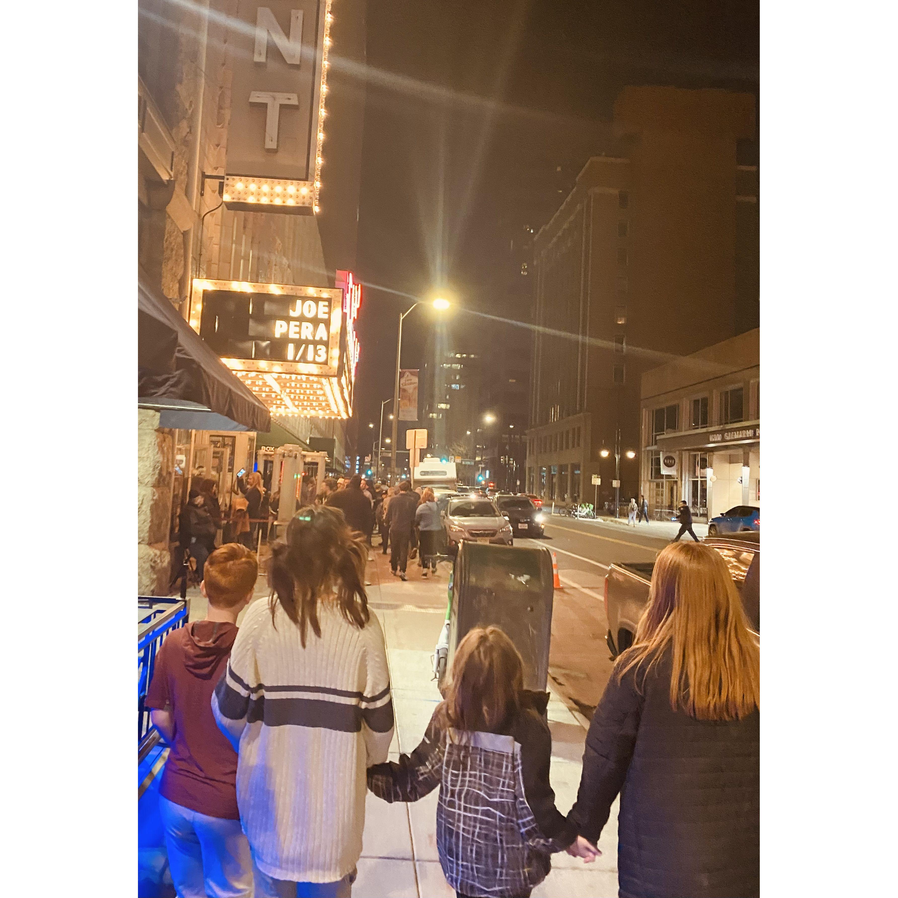 Joe Pera standup show~Denver, CO