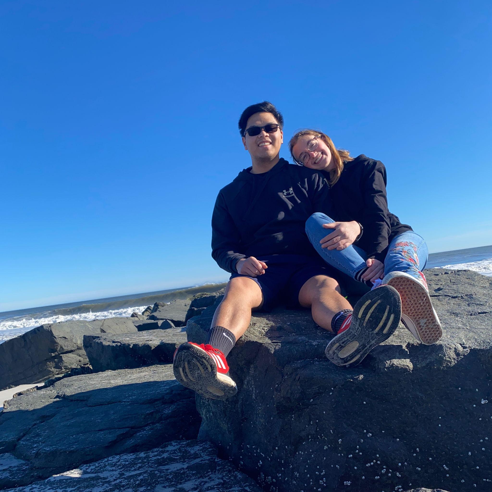 Dec. 2024 - Nat's first time visiting the Jersey Shore!