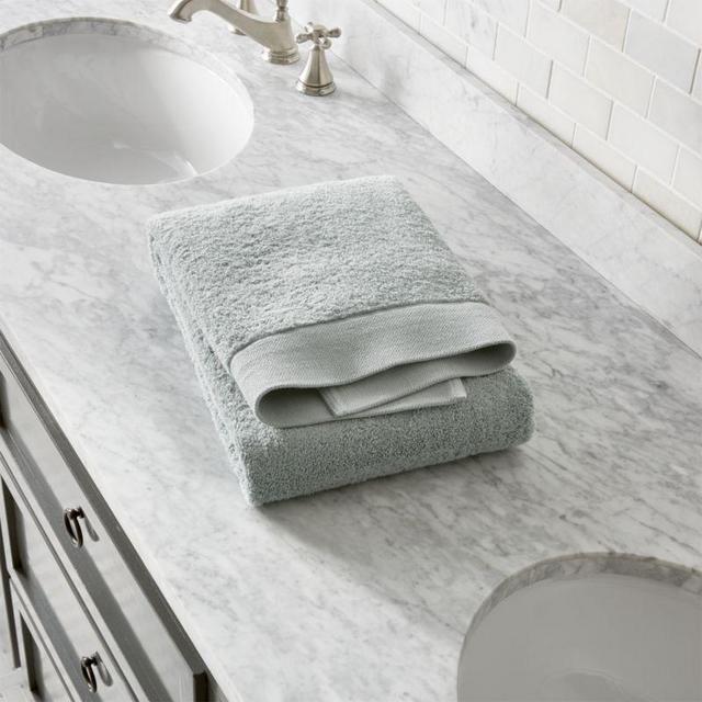 Egyptian Cotton Spa Blue Bath Towel