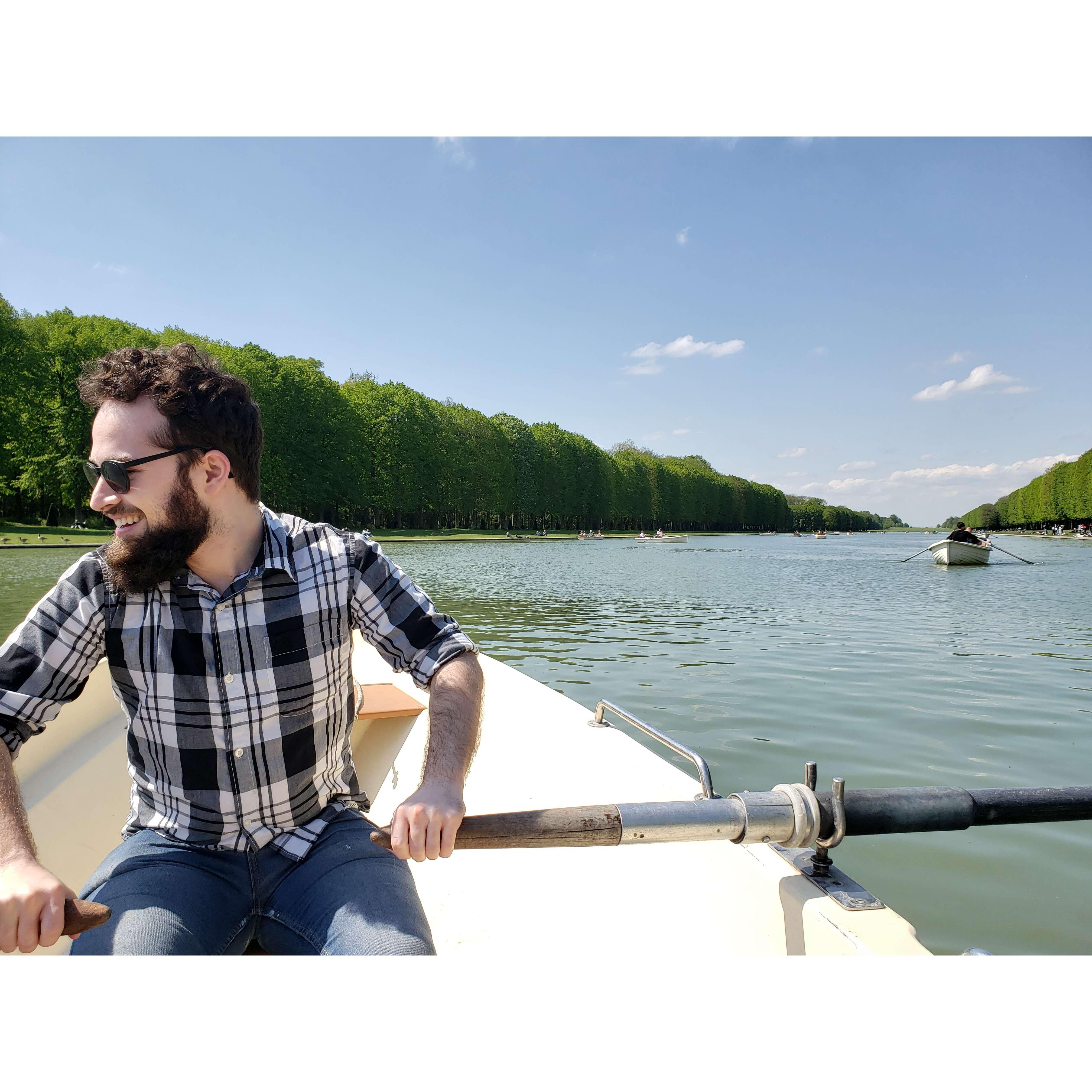 Jordan Rowing at Versailles (2022)