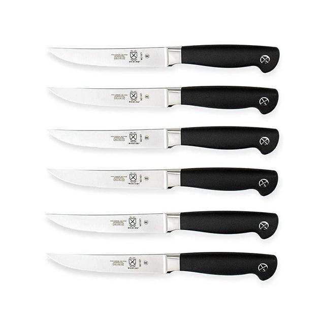Mercer Cutlery Genesis Steak Knife Set | Serrated,High Carbon,5-Inch