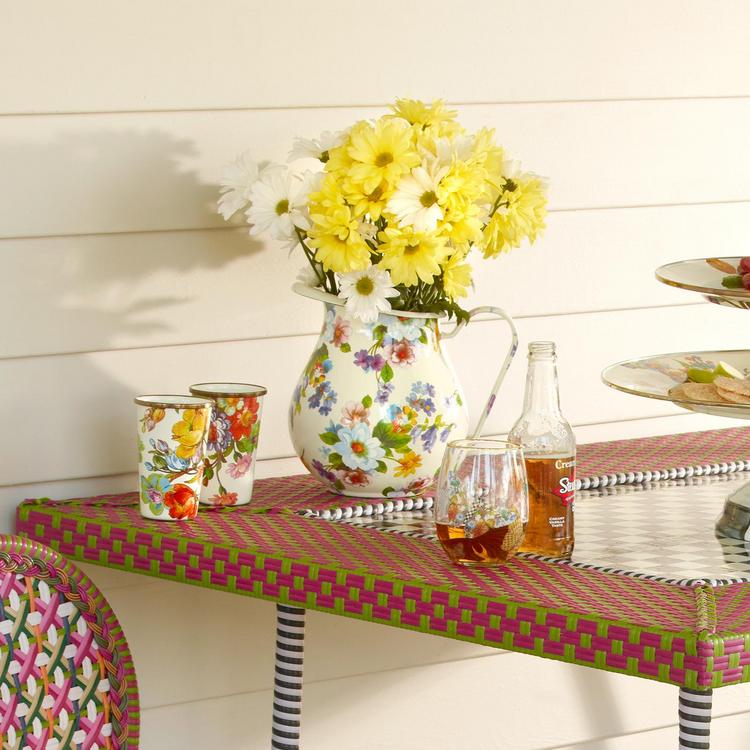 MacKenzie-Childs, Flower Market Pitcher | Zola