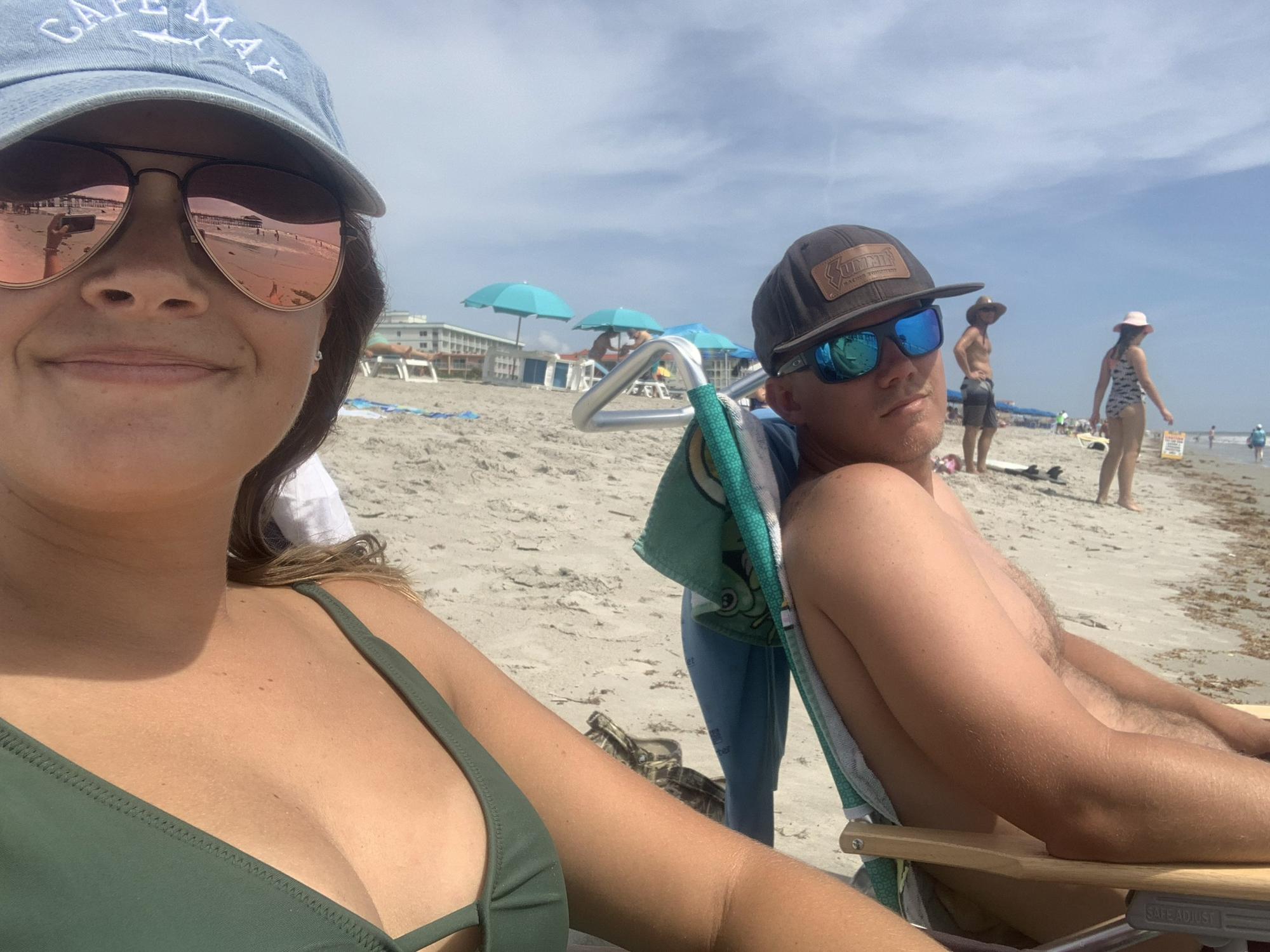 Beach day in Cocoa Beach