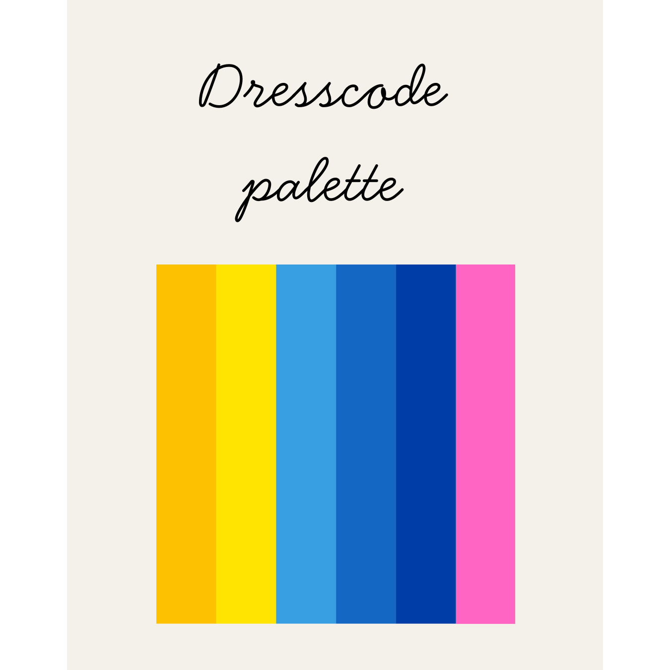 Paleta de colores