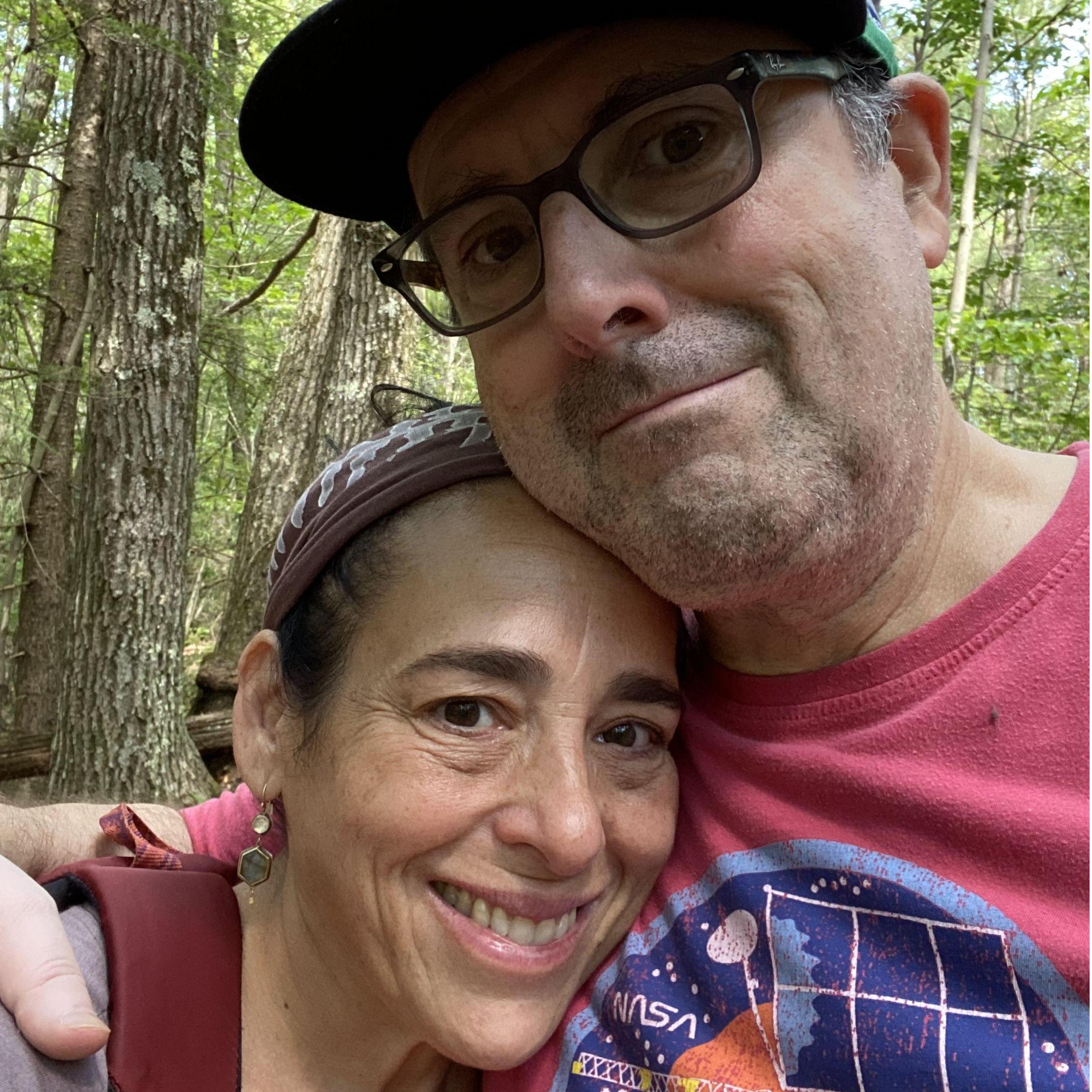 More hiking in the great outdoors.