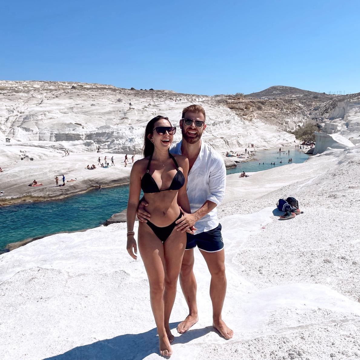 Having fun in Milos