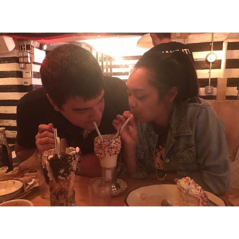 Black Tap ice cream in NYC