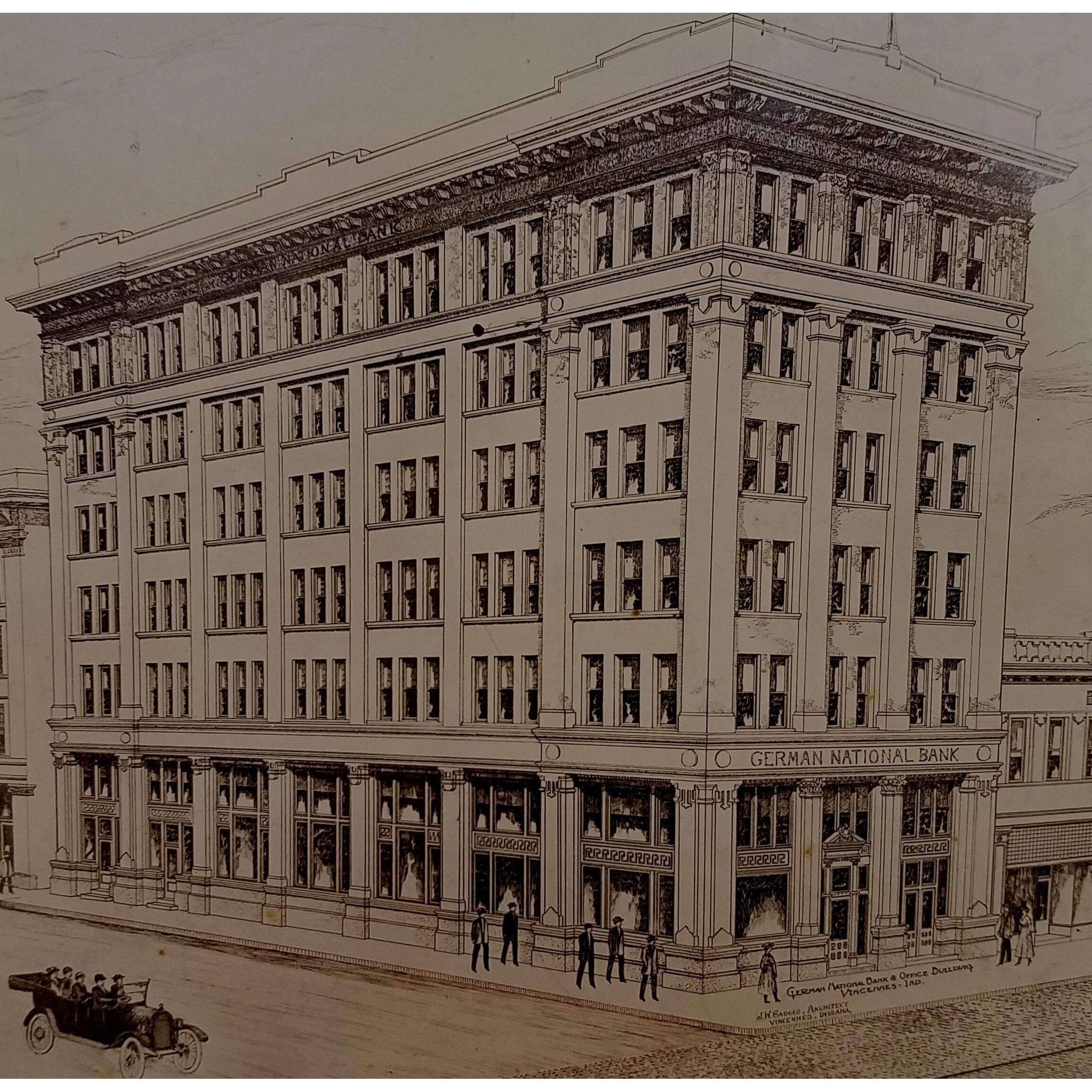 The original bank built in 1919