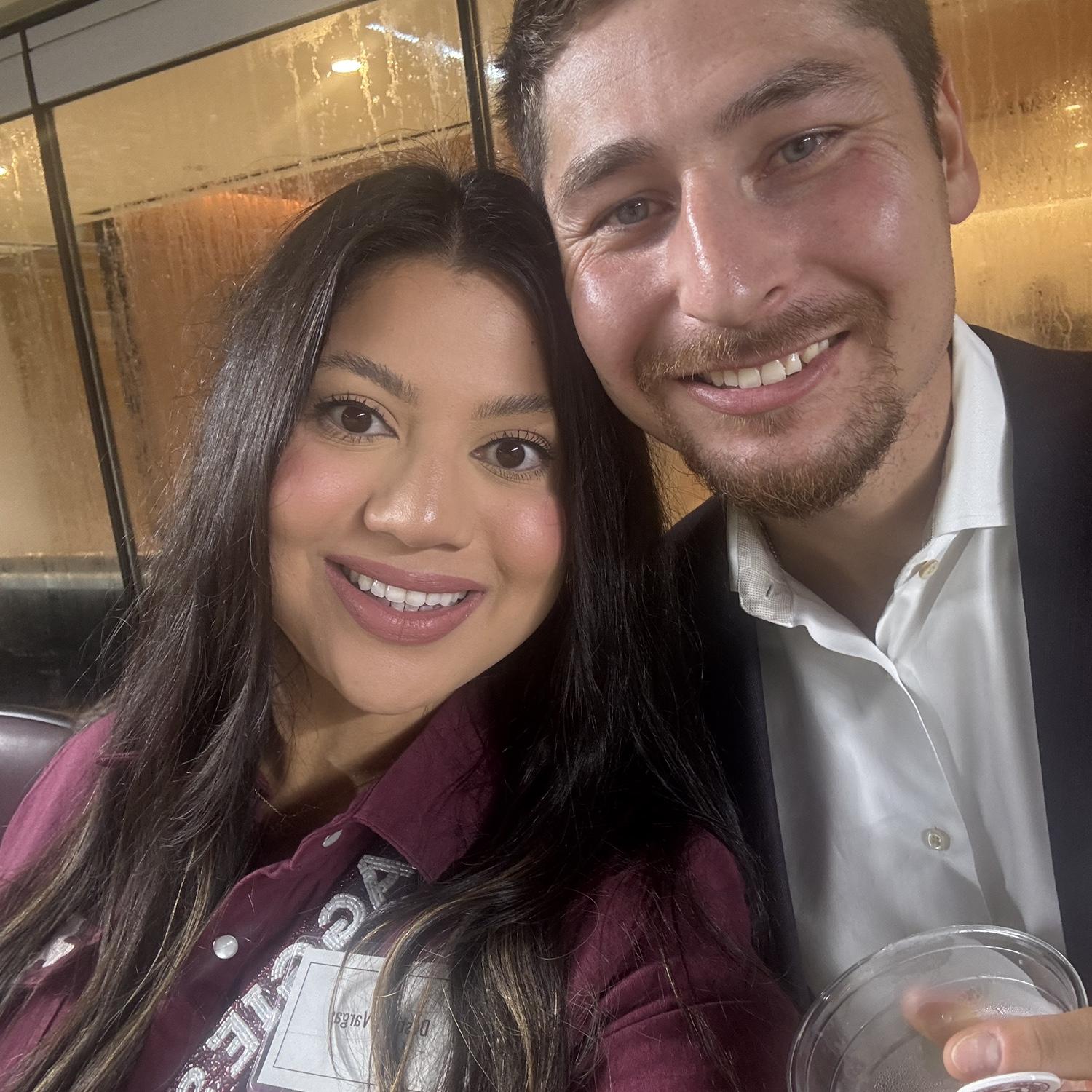 Aggie game day selfie