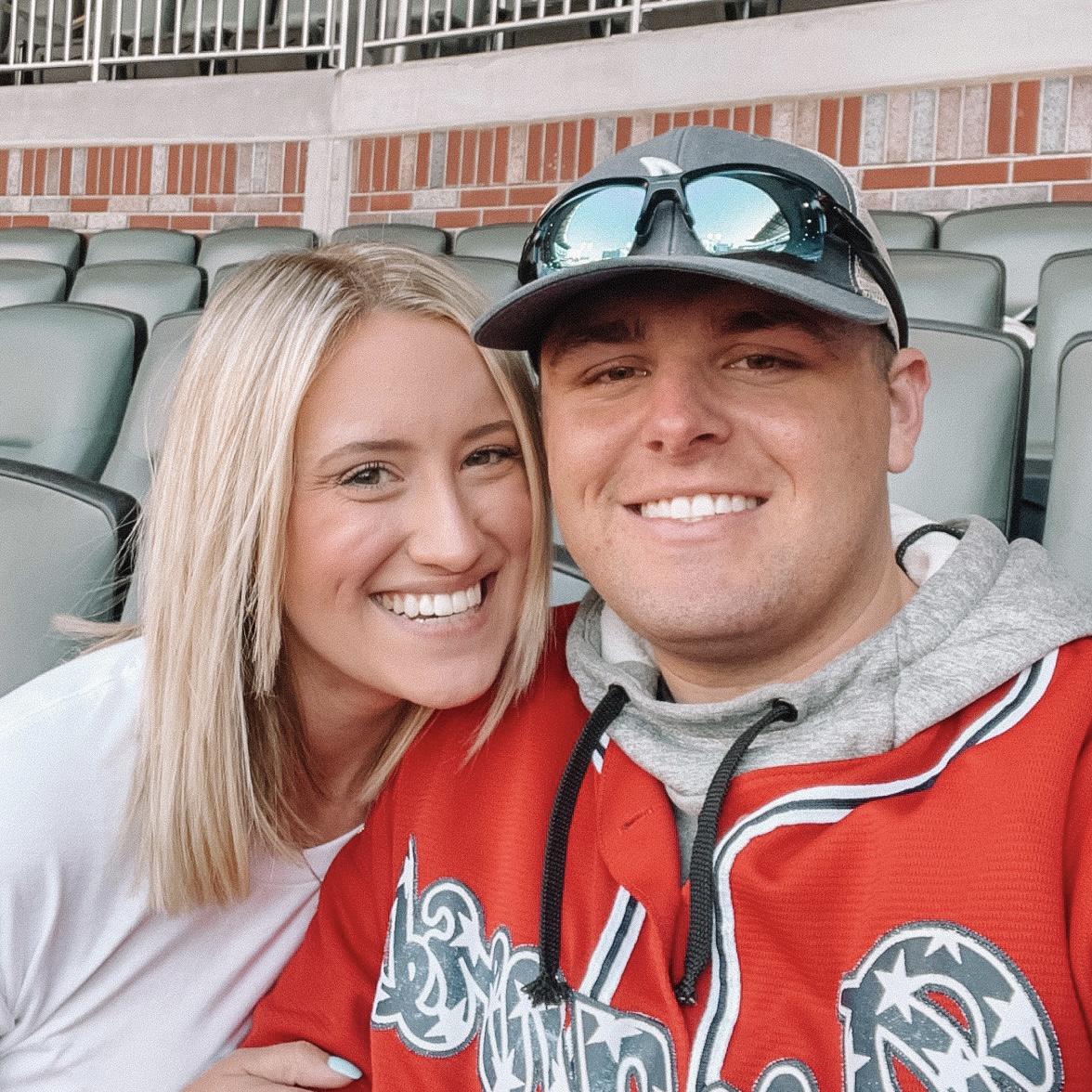 The first of many Braves games together!