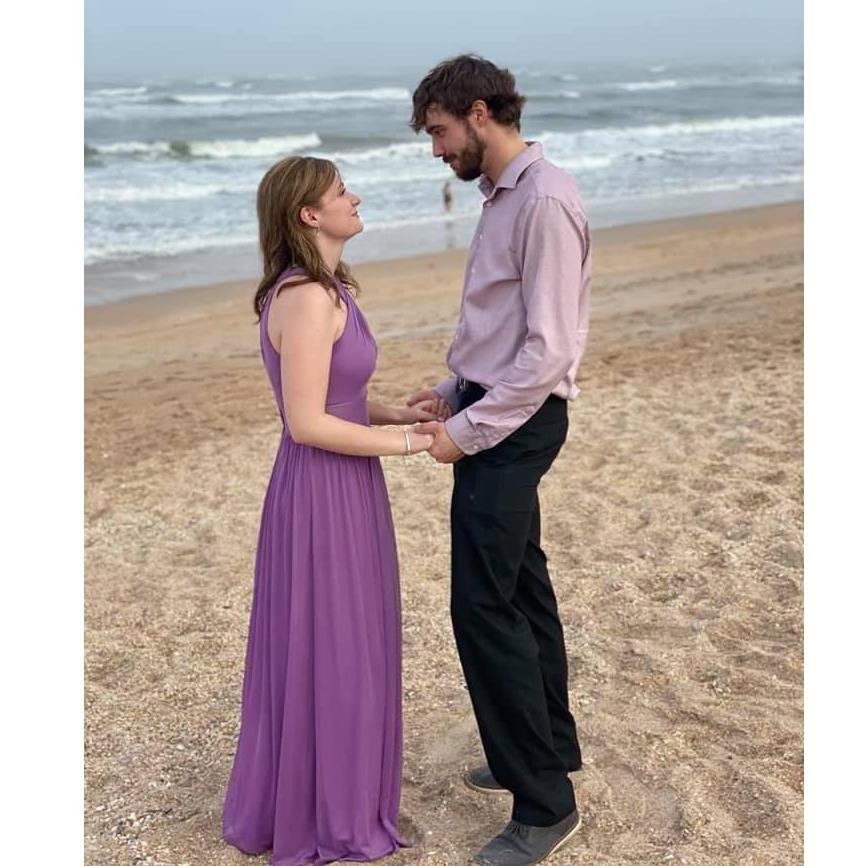 The most recent time we were wedding dates.