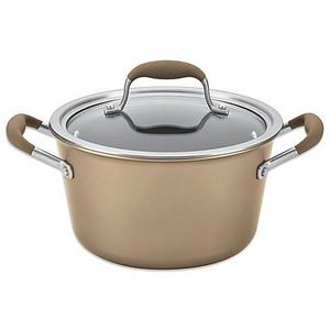 Anolon® Advanced Umber 4.5 qt. Tapered Covered Saucepot