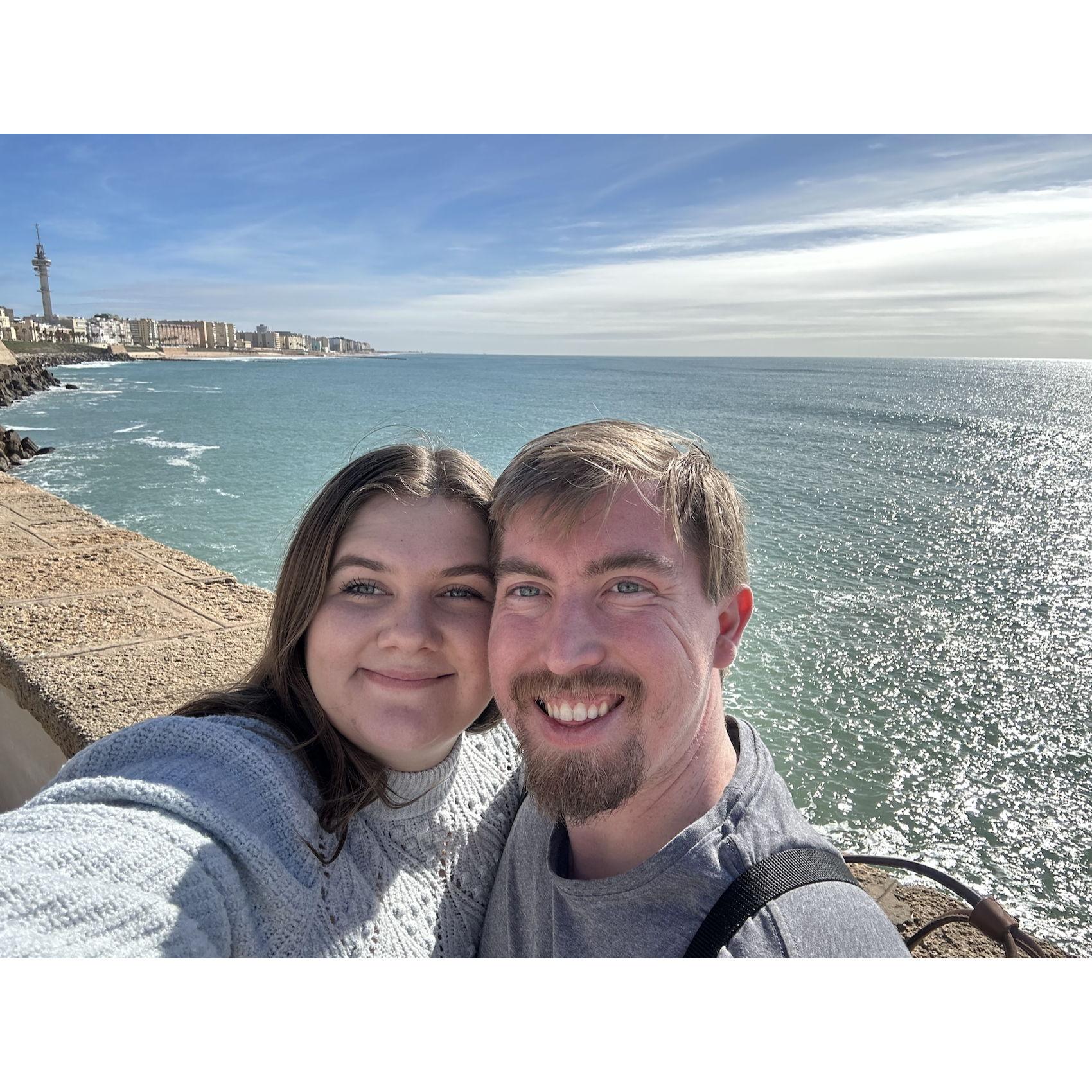 The beaches in Cadiz were beautiful.