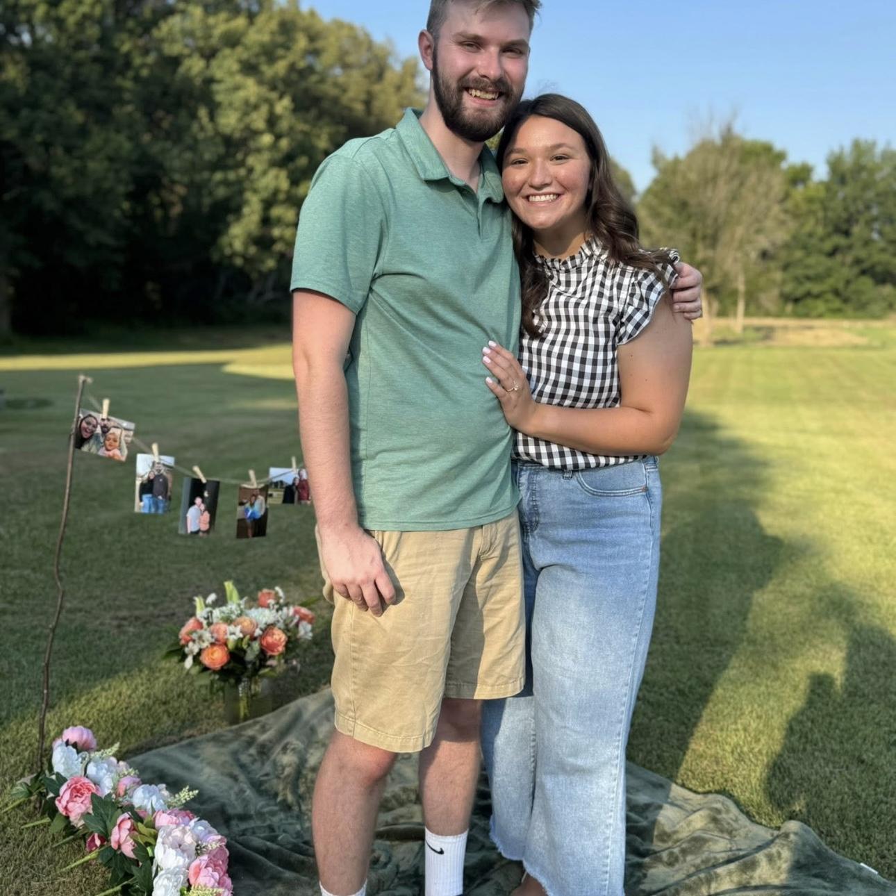 The sweetest day!! Caed made our proposal absolutely perfect!