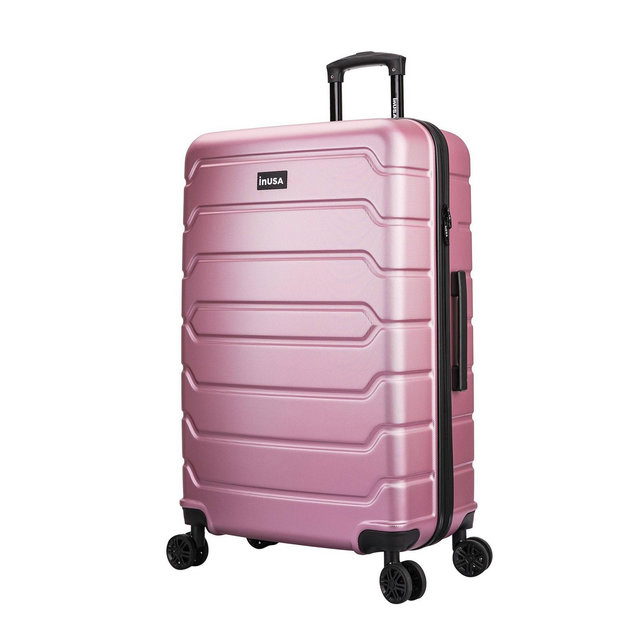 InUSA Trend 28" Lightweight Hardside Spinner Suitcase - Rose Gold