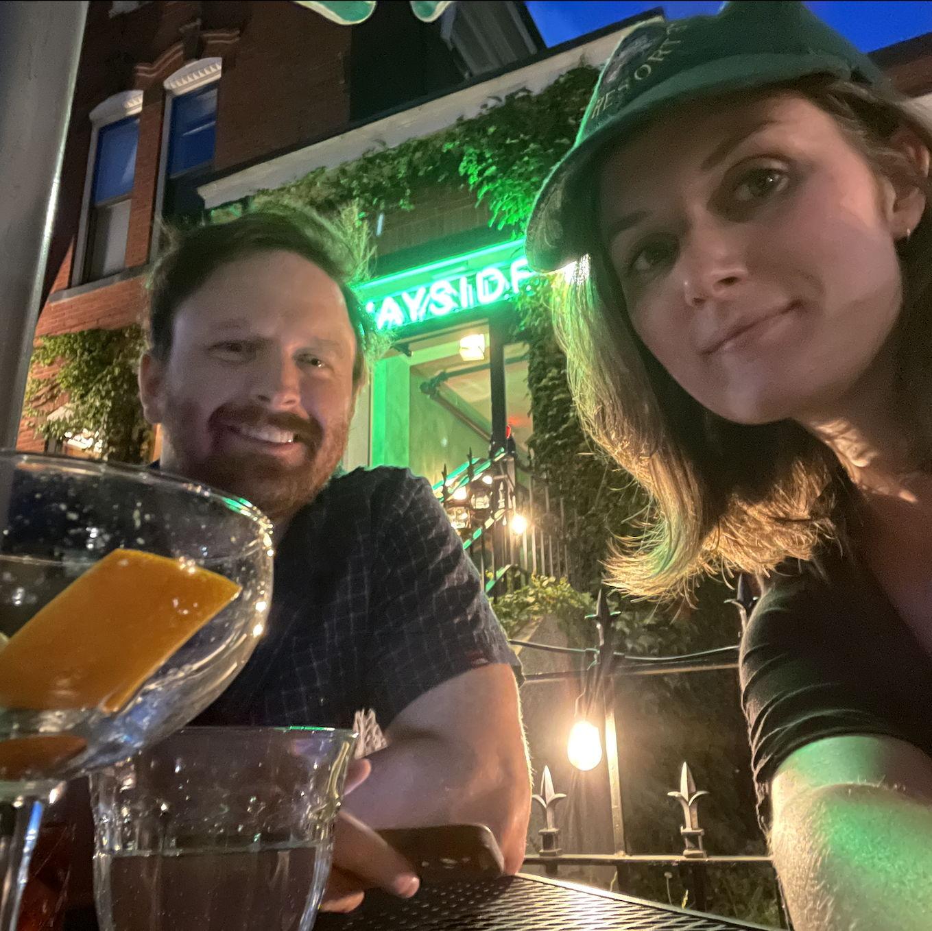 Cocktails in Portland early on