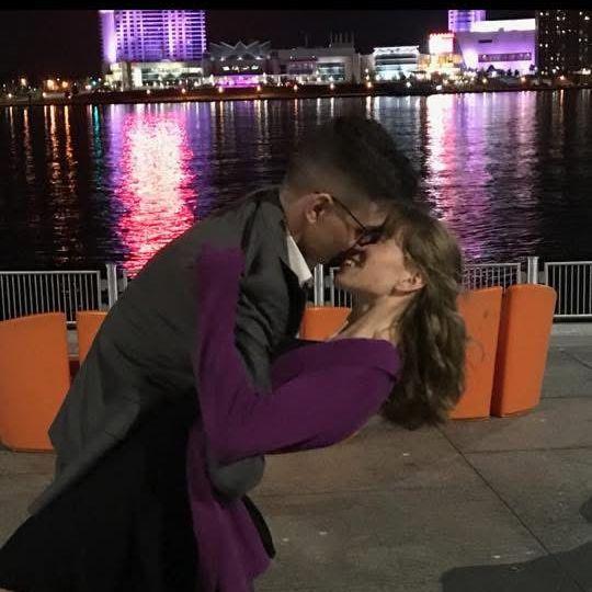 Our first date