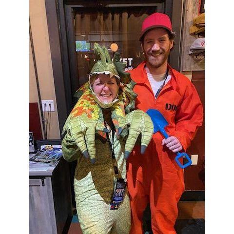 Halloween 2023 - the night before Josh proposed!