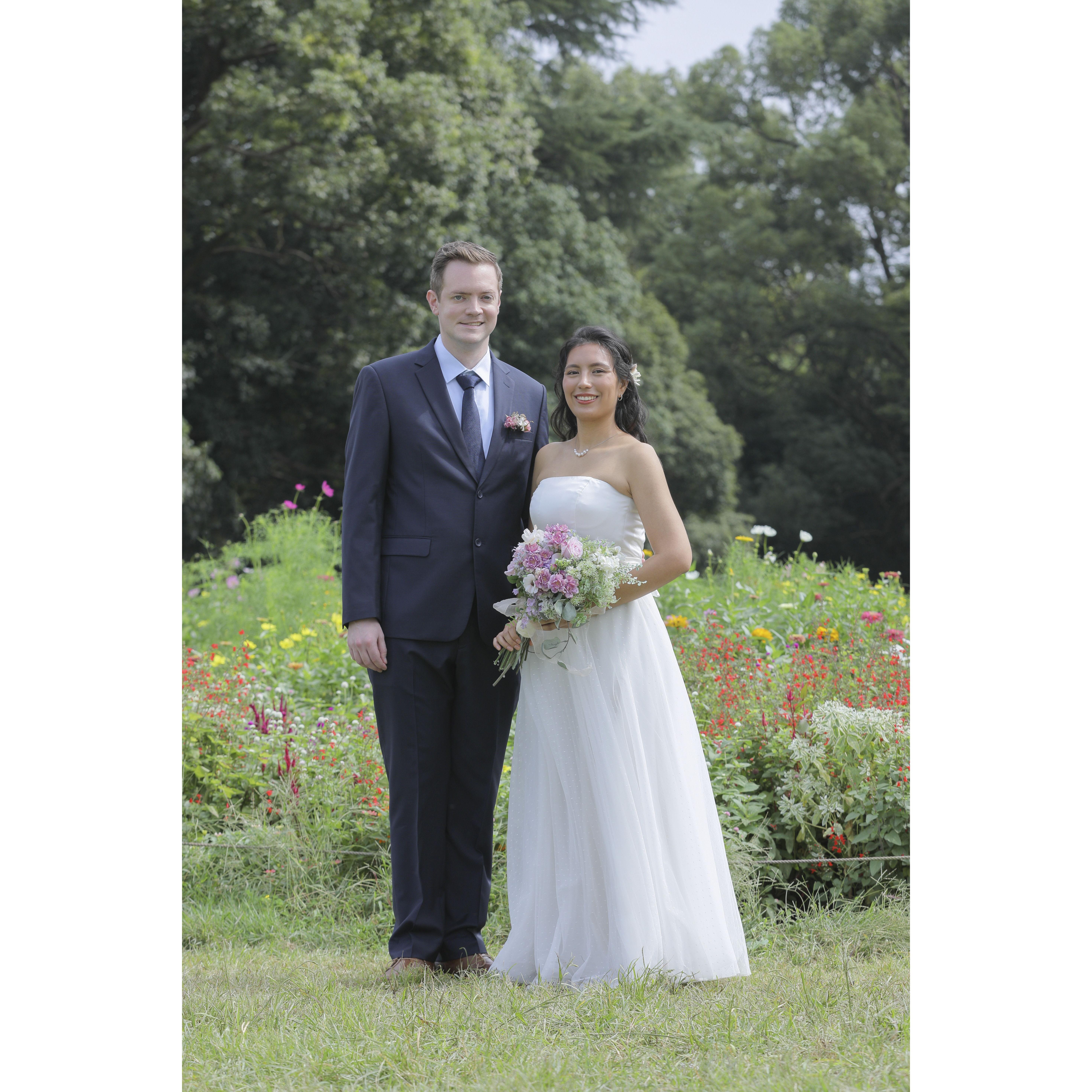 Enjoy these wedding photos we took in Japan! It's like a preview of what we could look like at our wedding. Will we look like this? Stay tuned!
