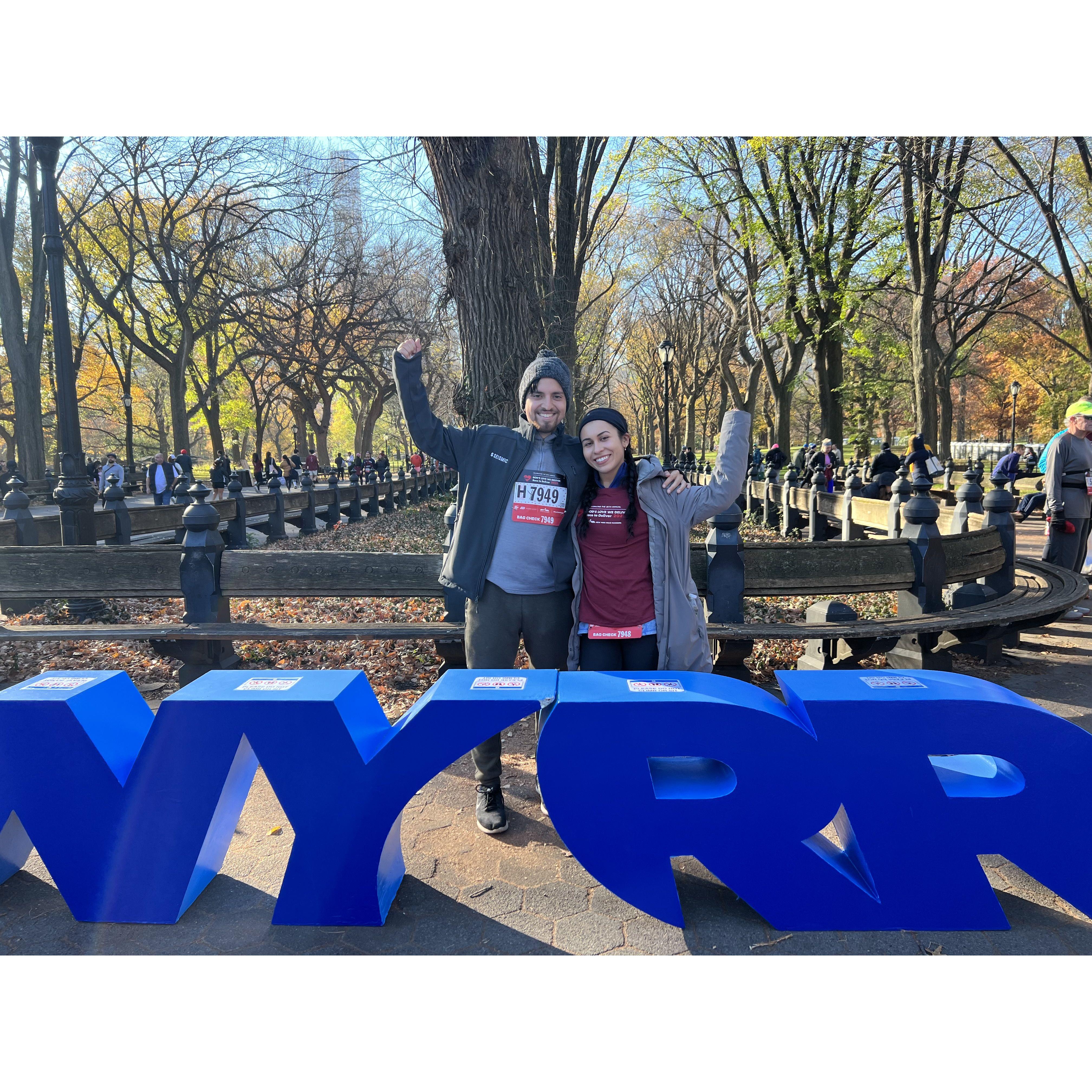 11/2023
Corriendo carreras en Nueva York como pareja