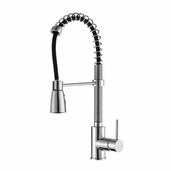 Single Handle Pull Down Kitchen Faucet with 3 Function Sprayer