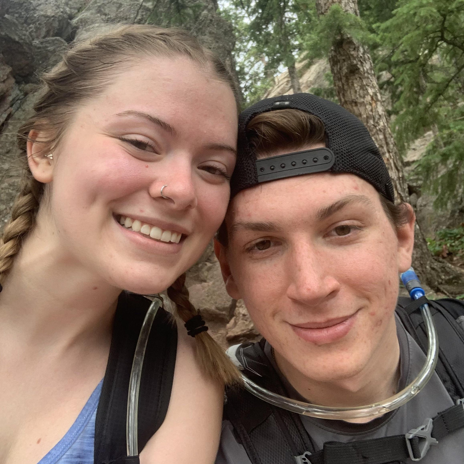 One of our first photos together!